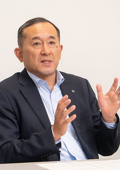 東北電力株式会社 人財部健康推進室長 東北電力健康保険組合常務理事 小川利典さん